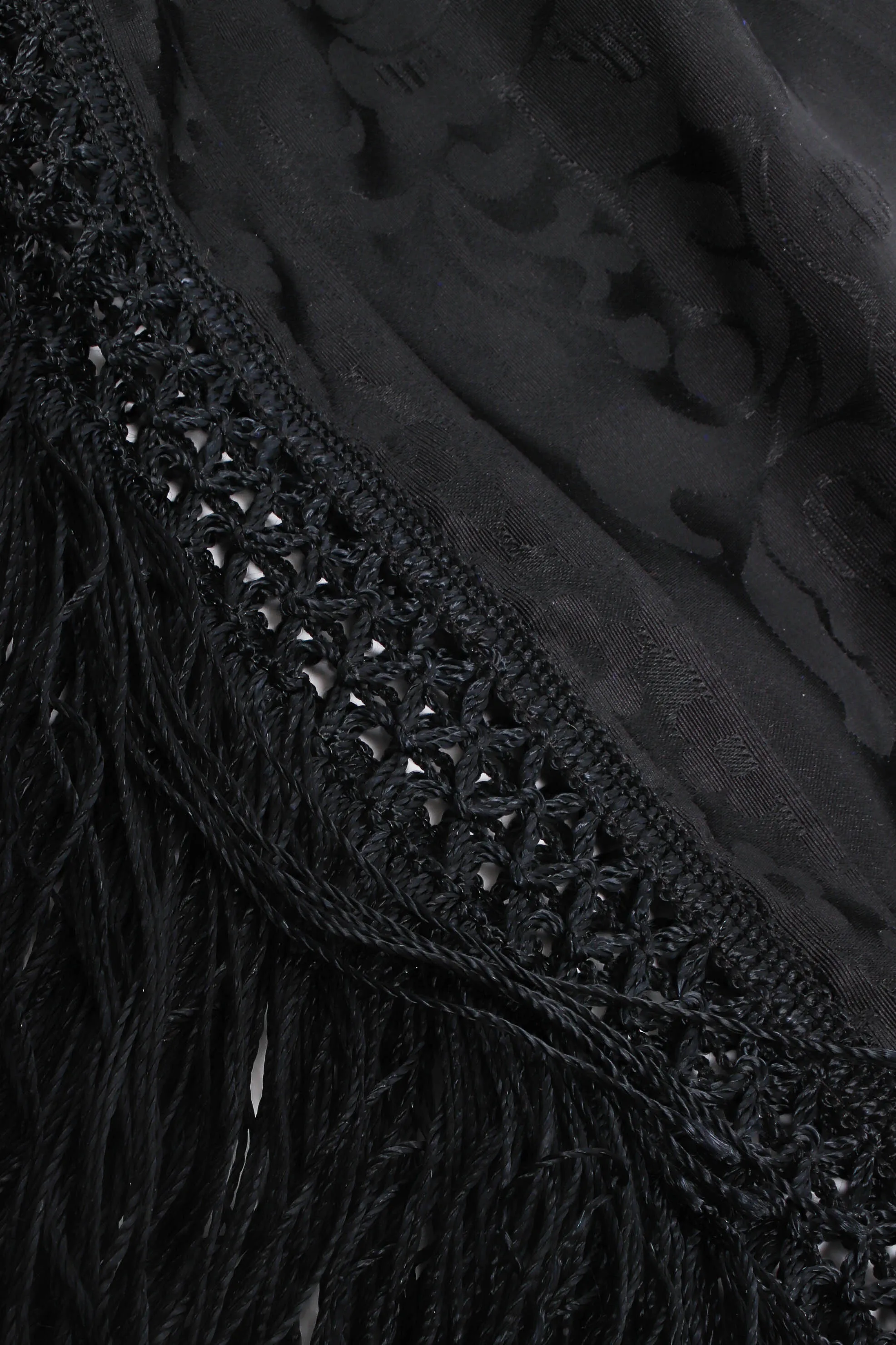 Piano Shawl Fringe Skirt