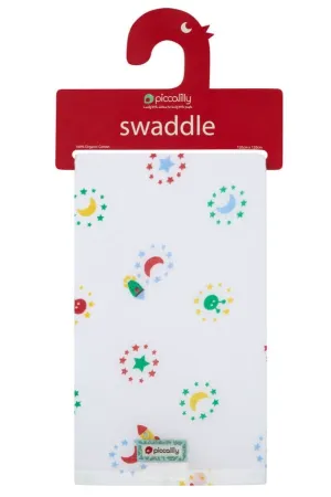 Piccalilly Muslin Swaddle - Space