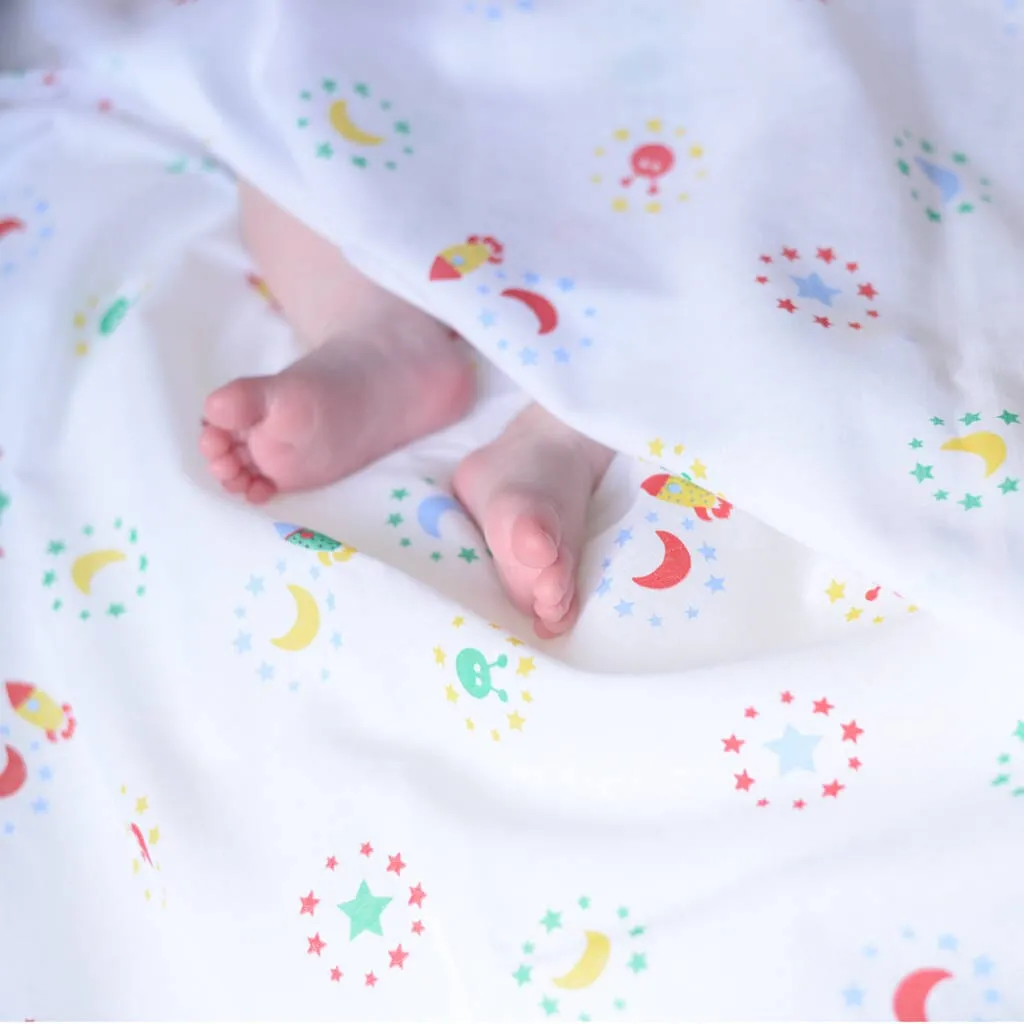 Piccalilly Muslin Swaddle - Space