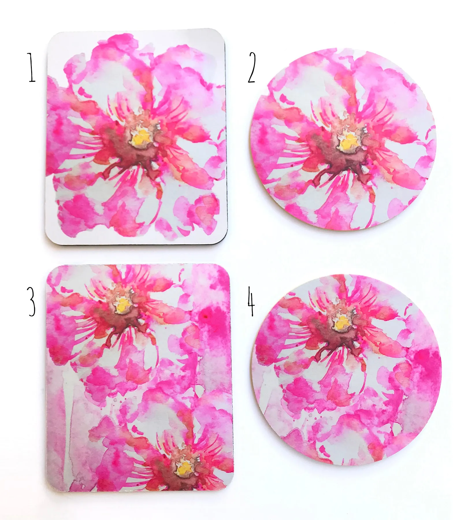 Pink Pua Mousepad/Hot Pad