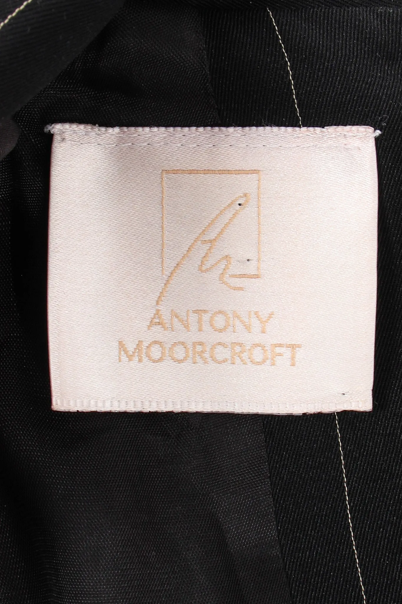 Pinstripe Button Morning Coat