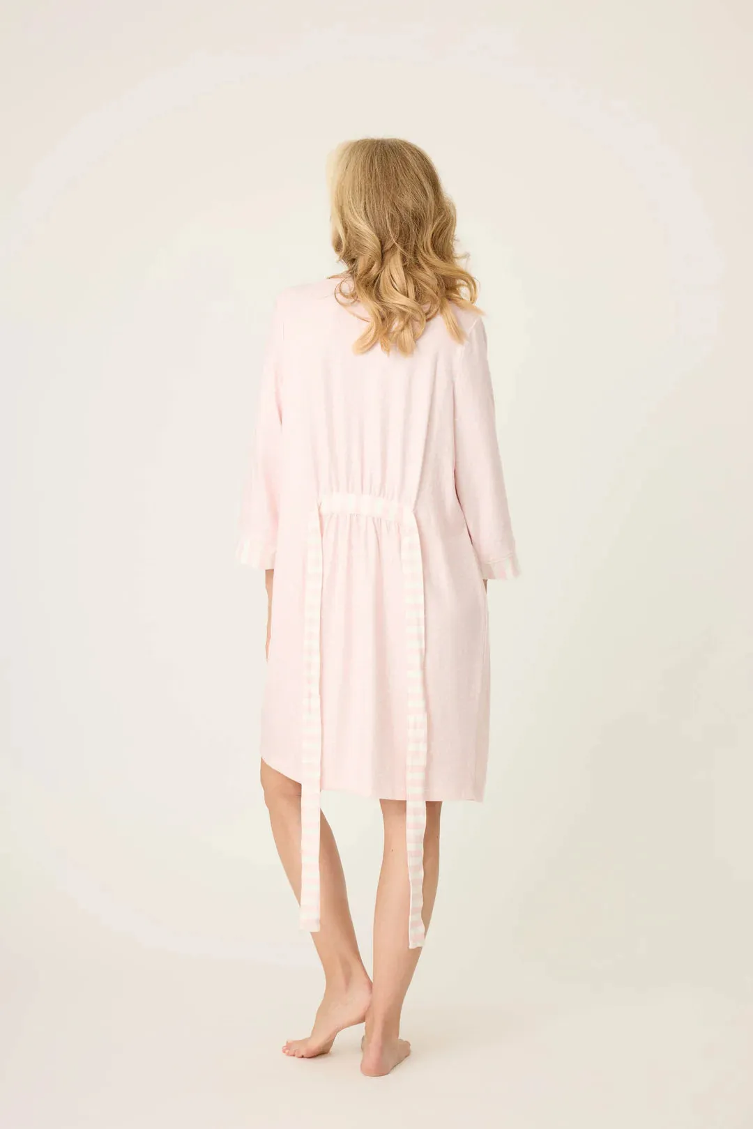 PJ Salvage Leopard Love Robe Blush