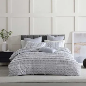 Platinum Collection THIAGO SLATE QUILT COVER SET