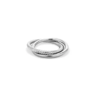 Platinum Duo Ring