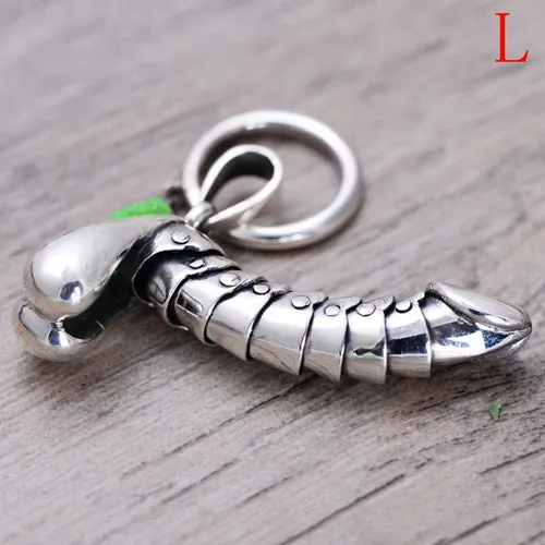 Real 925 Sterling Silver Pendant Sex Penis Fun