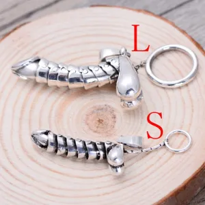 Real 925 Sterling Silver Pendant Sex Penis Fun