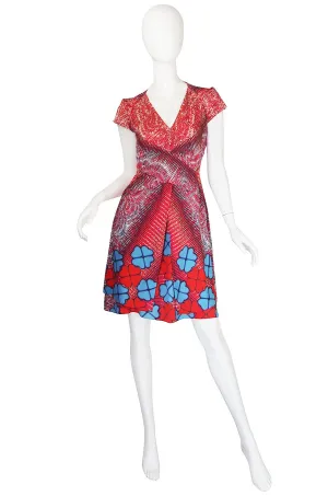 Recent Peter Pilotto Floral Print Silk Dress