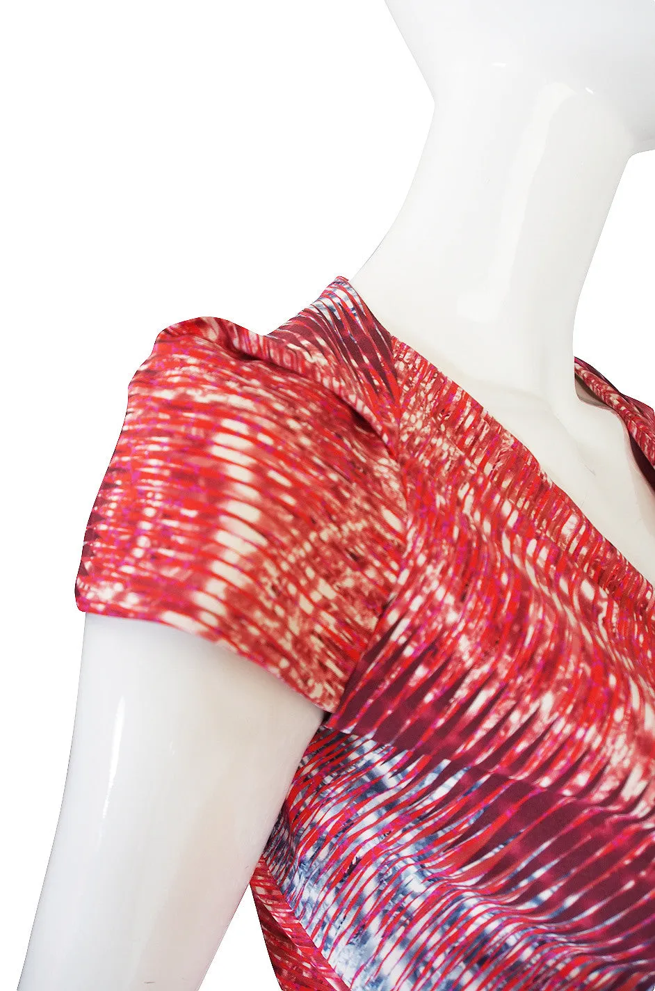 Recent Peter Pilotto Floral Print Silk Dress