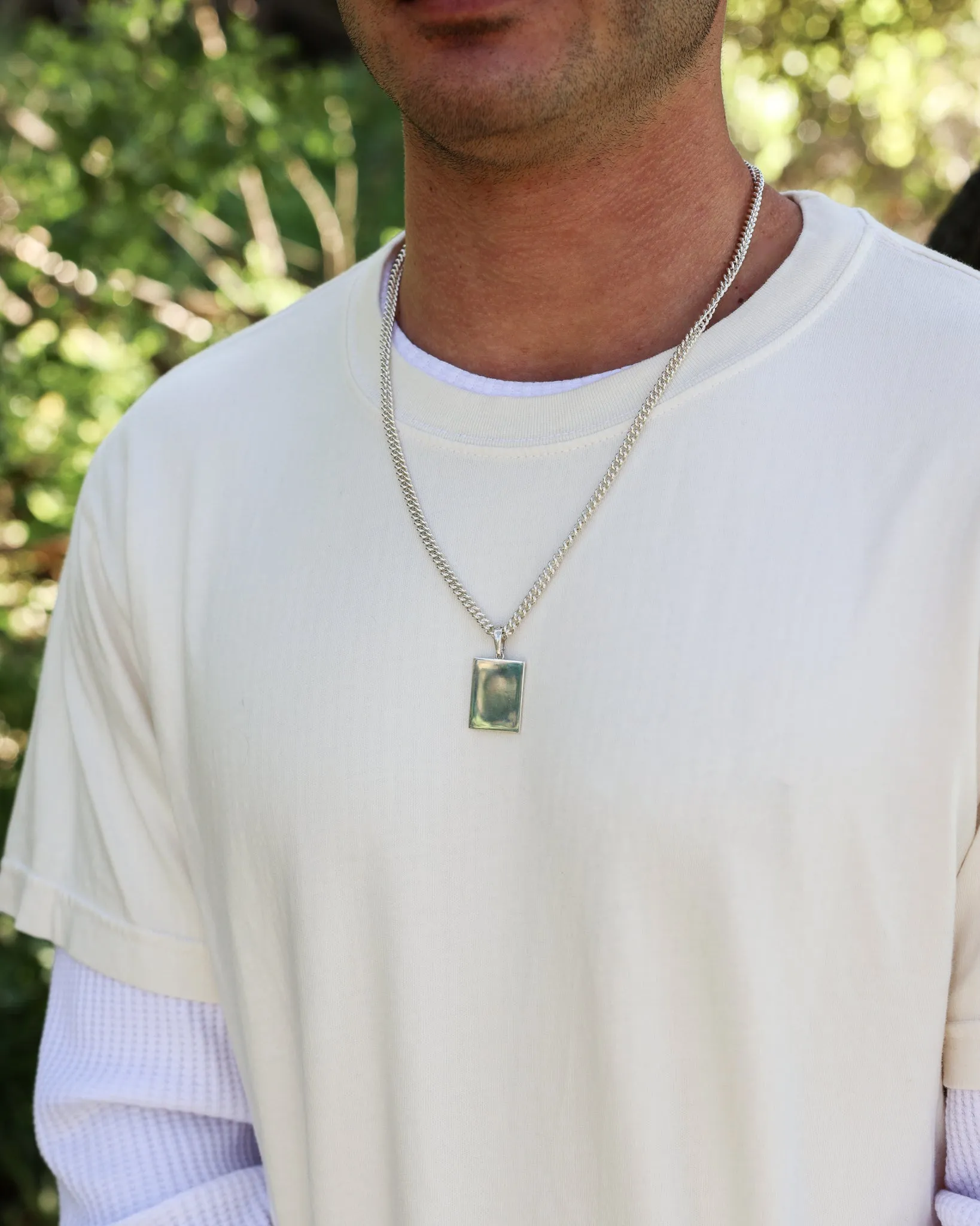 Rectangle Pendant, 26mm