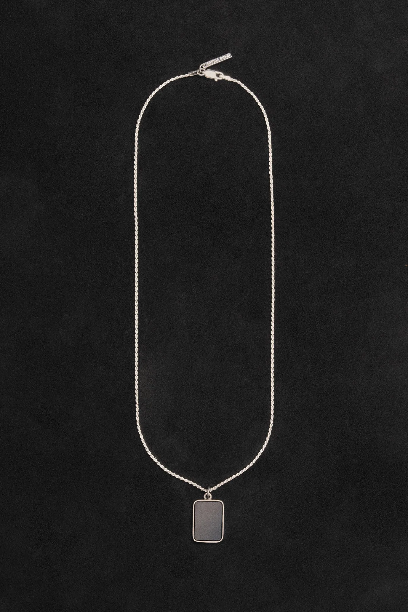Rectangle Pendant | Men's