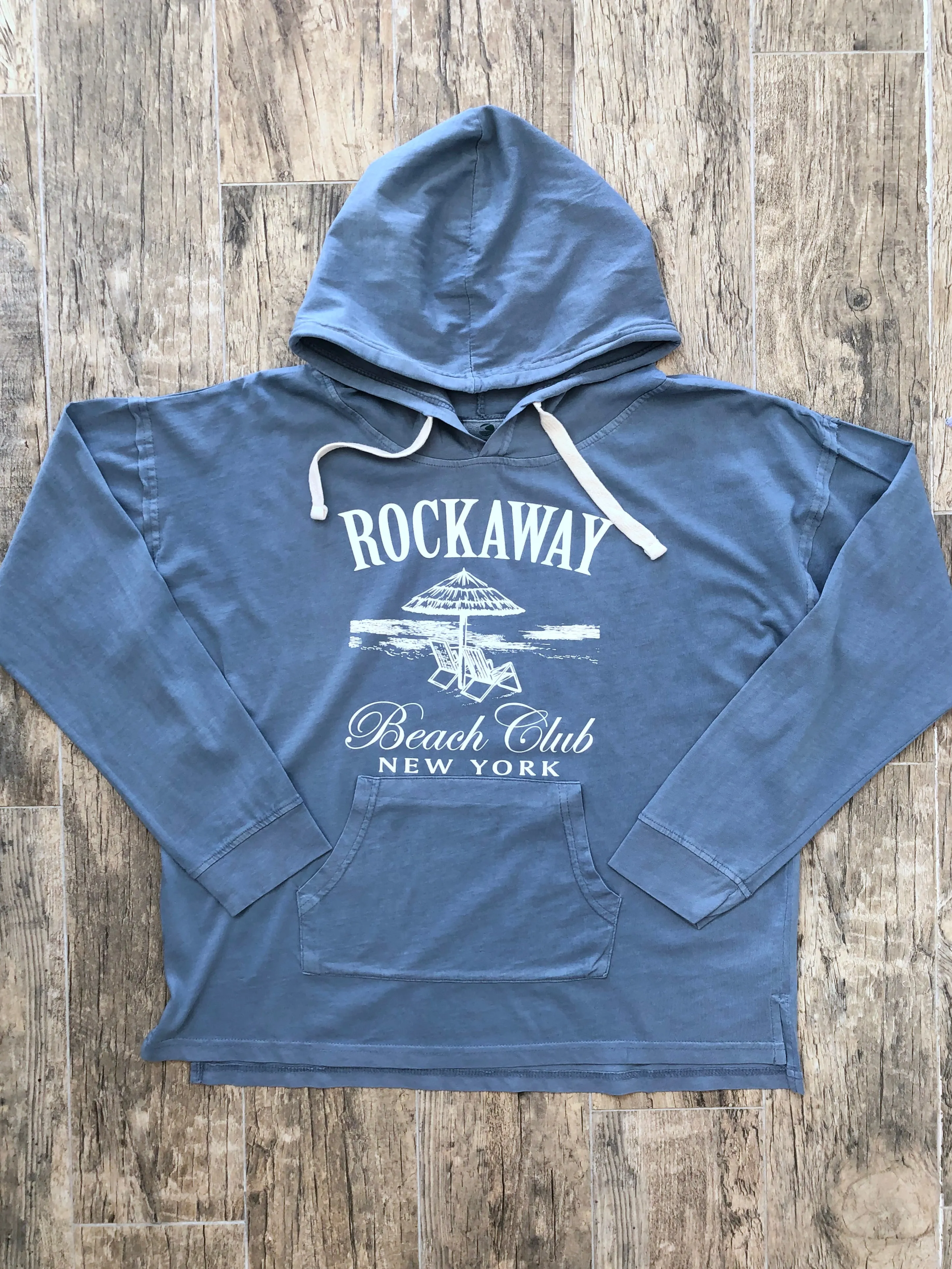 Rockaway Hooded Tee - Jean