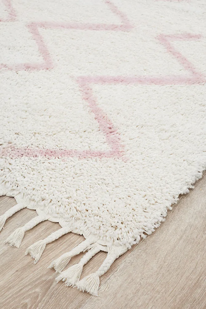 Saffron 11 Pink Rug