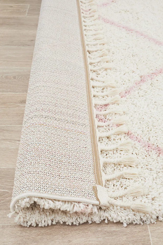 Saffron 22 Pink Rug