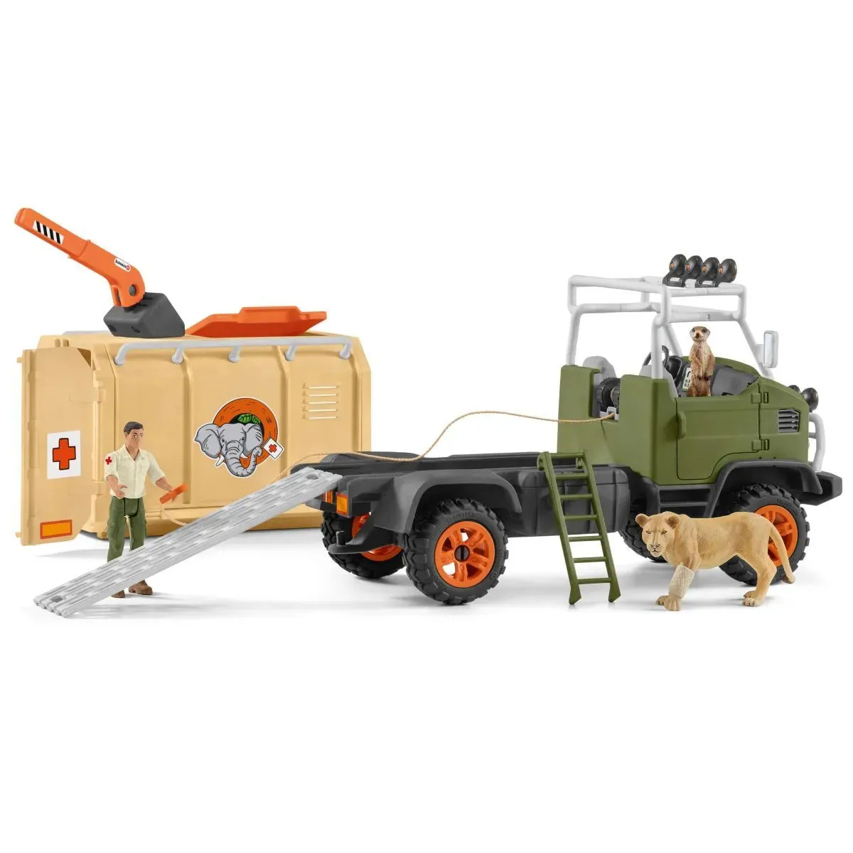 Schleich Wild Life: Animal Rescue Large Truck
