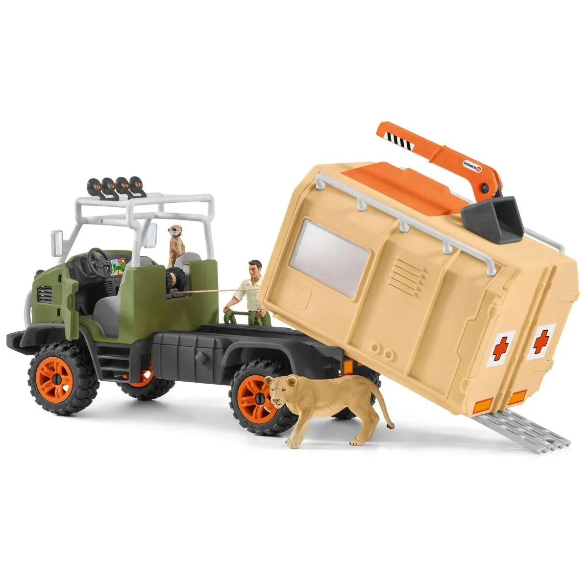 Schleich Wild Life: Animal Rescue Large Truck