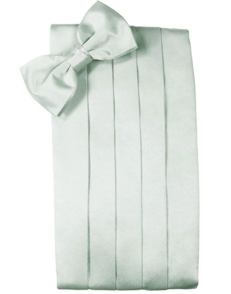 Sea Glass Luxury Satin Cummerbund