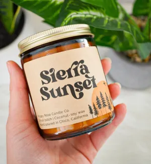 Sierra Sunset Candle - Amber