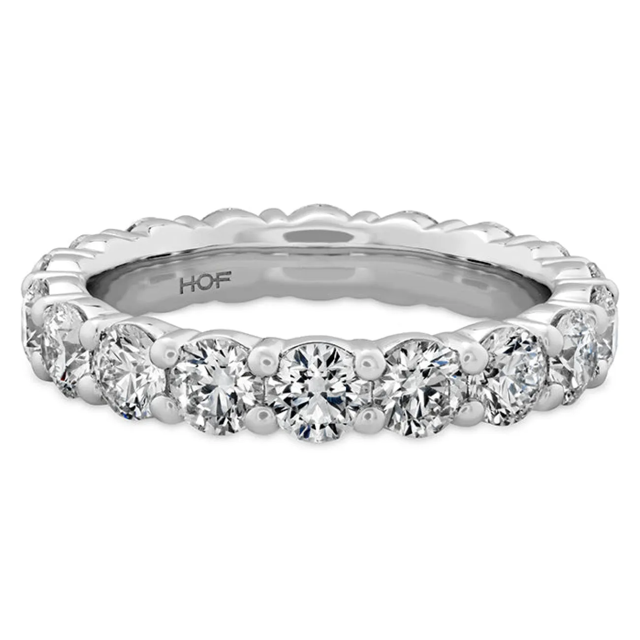 Signature Platinum Diamond Eternity Band Ring