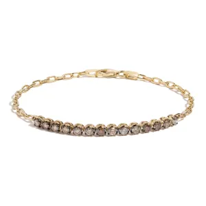 Simone Partial Tennis Bracelet - Terra Incognita