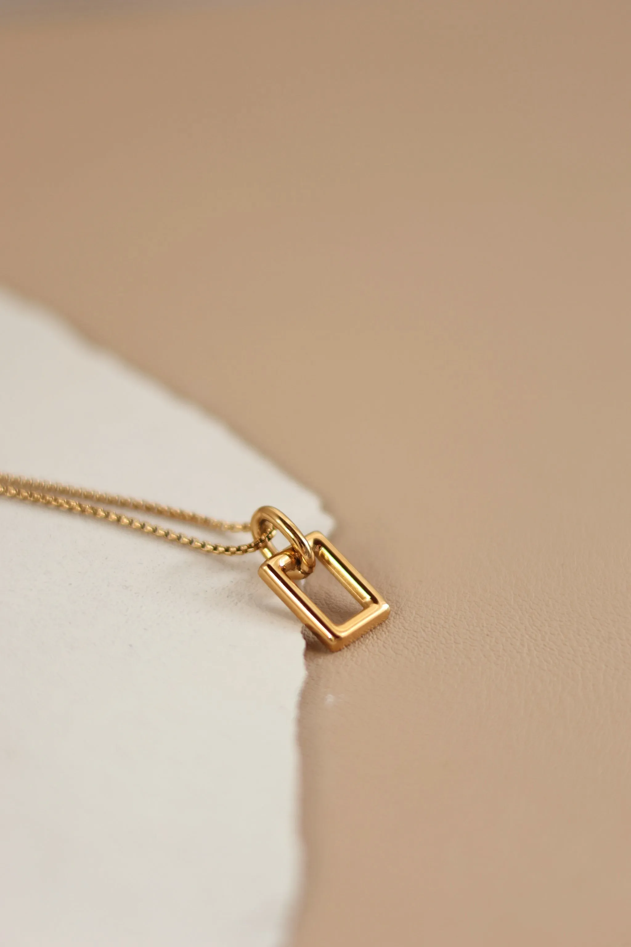 Simple Rectangle Pendant