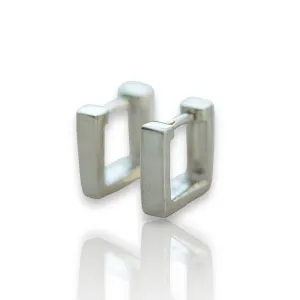 Square Silver Huggies