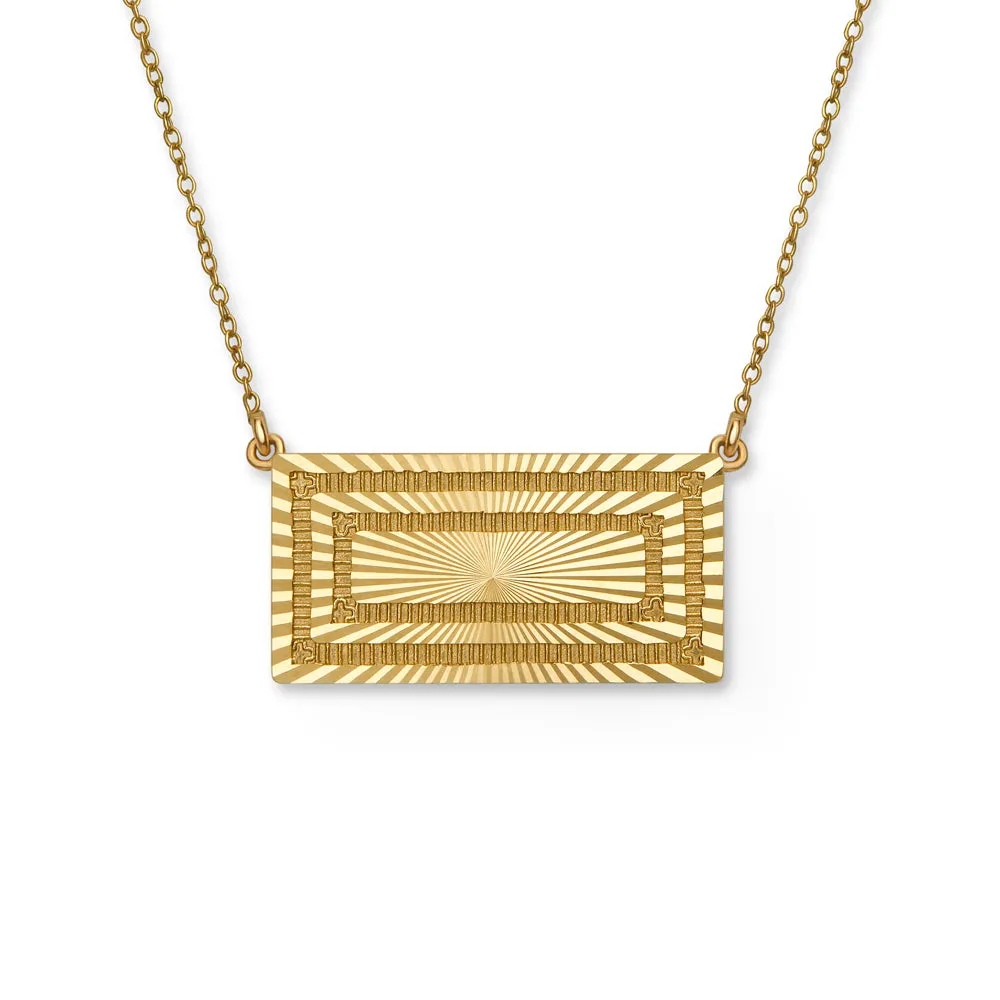 Stella Rectangle Necklace