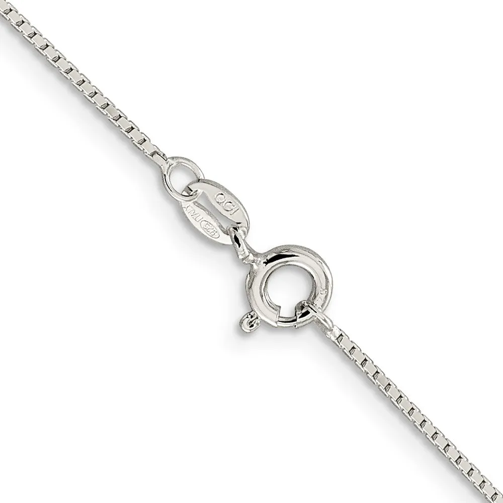 Sterling Silver .7mm Mirror Box Chain