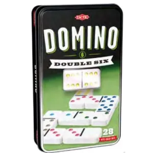 Tactic Classic: D6 Domino Tin