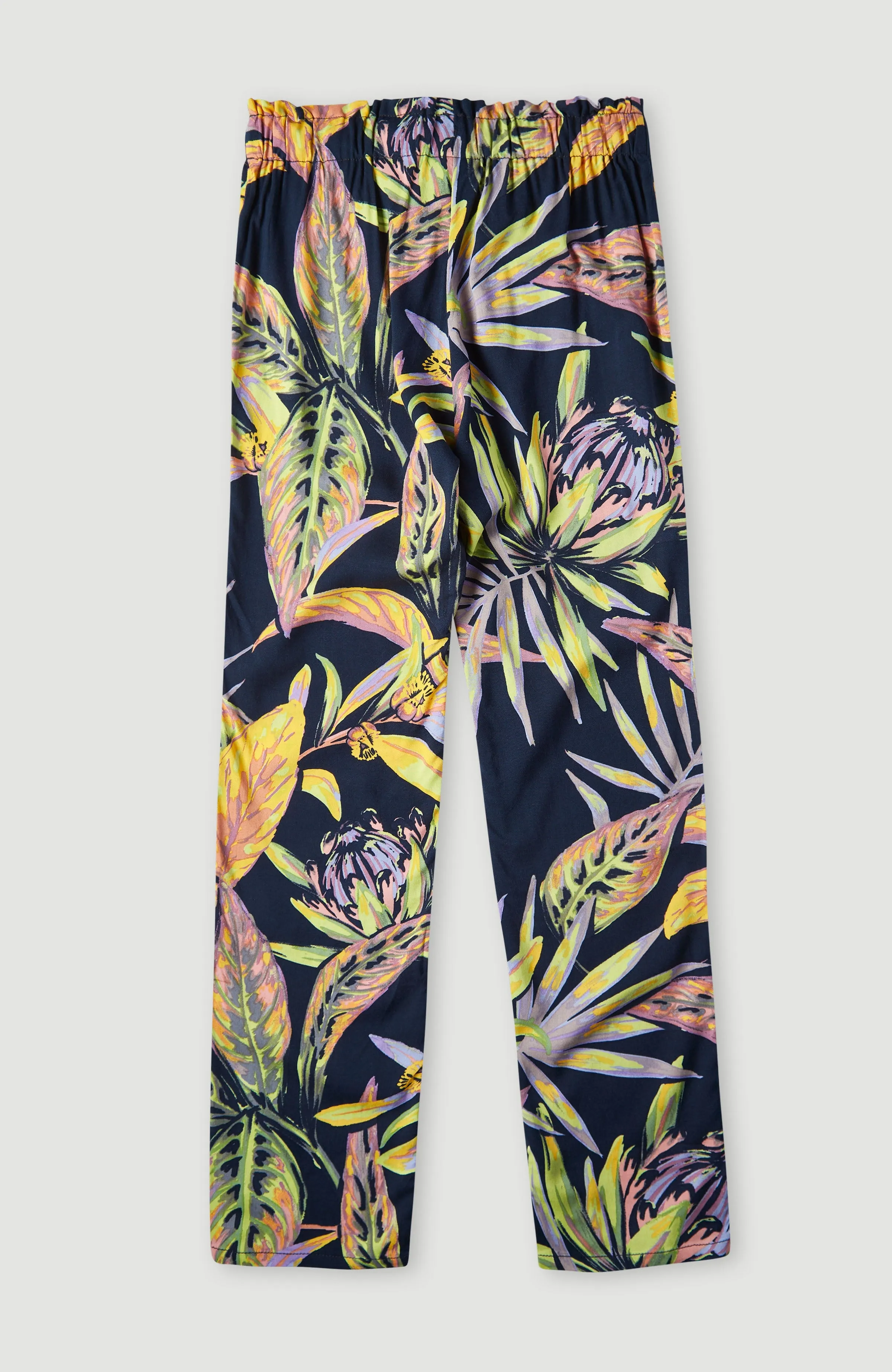 Tamah Beach Hose | Black Tropical Flower