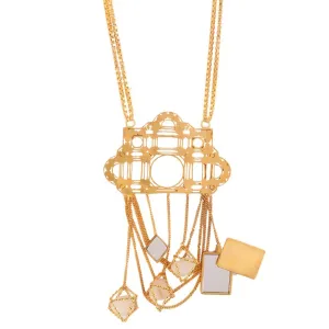 TARA NECKLACE WITH CHAINS