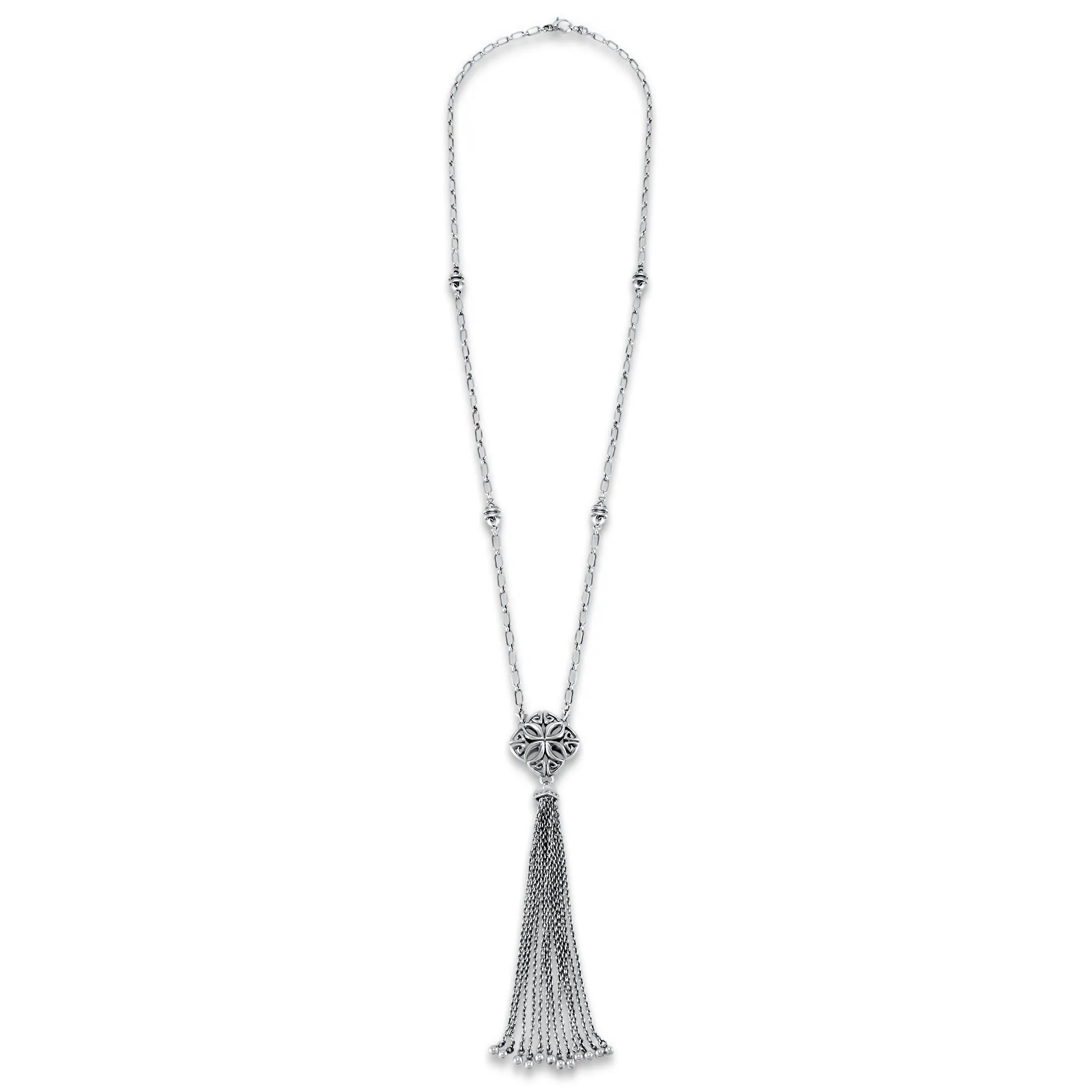 Tassel Necklace - Sterling Silver
