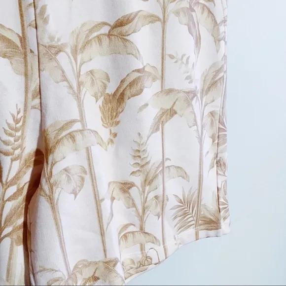 Ted Baker London - Light Pink Tropical Printed Shorts