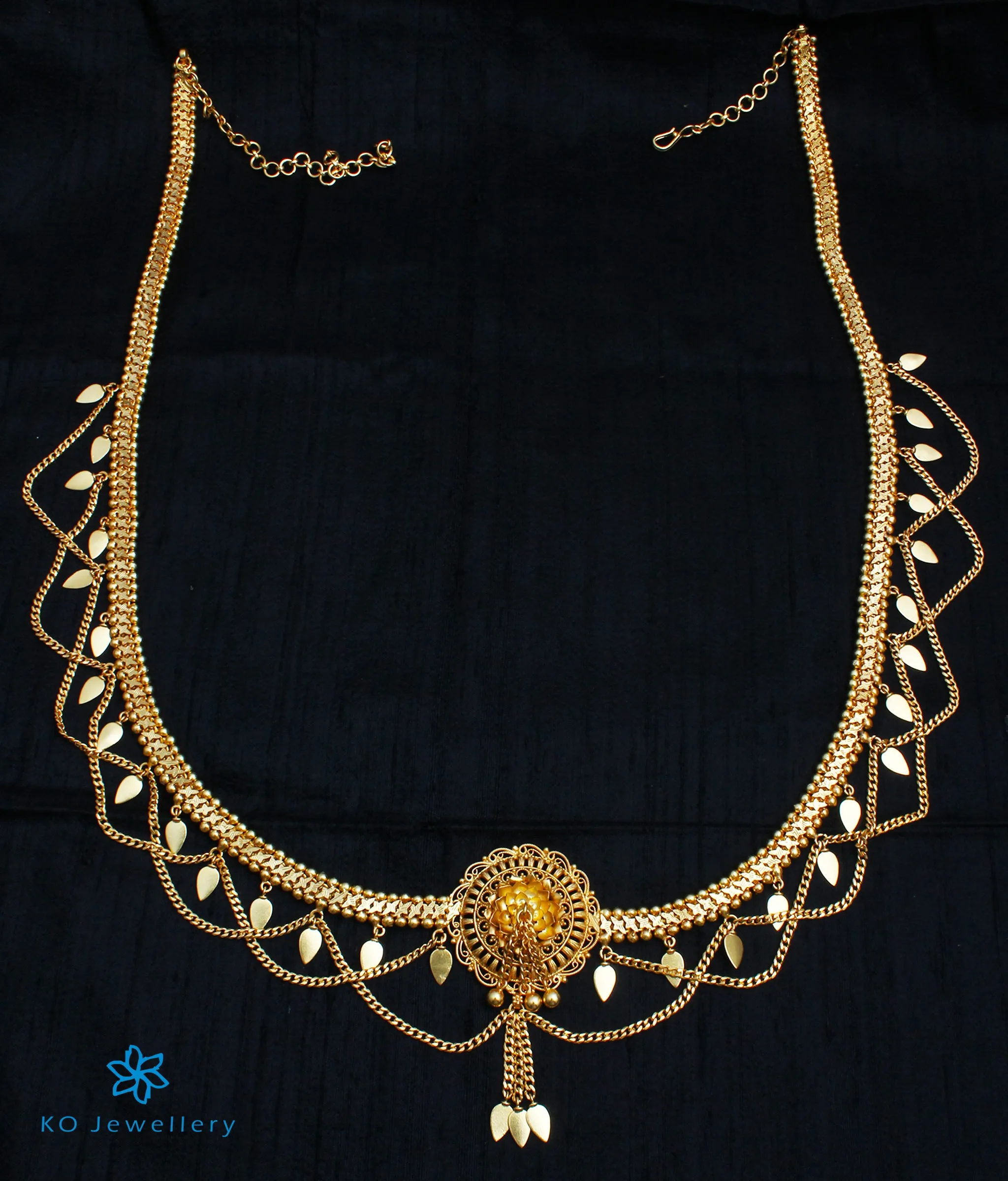 The Kritika Silver Bridal Waist-chain