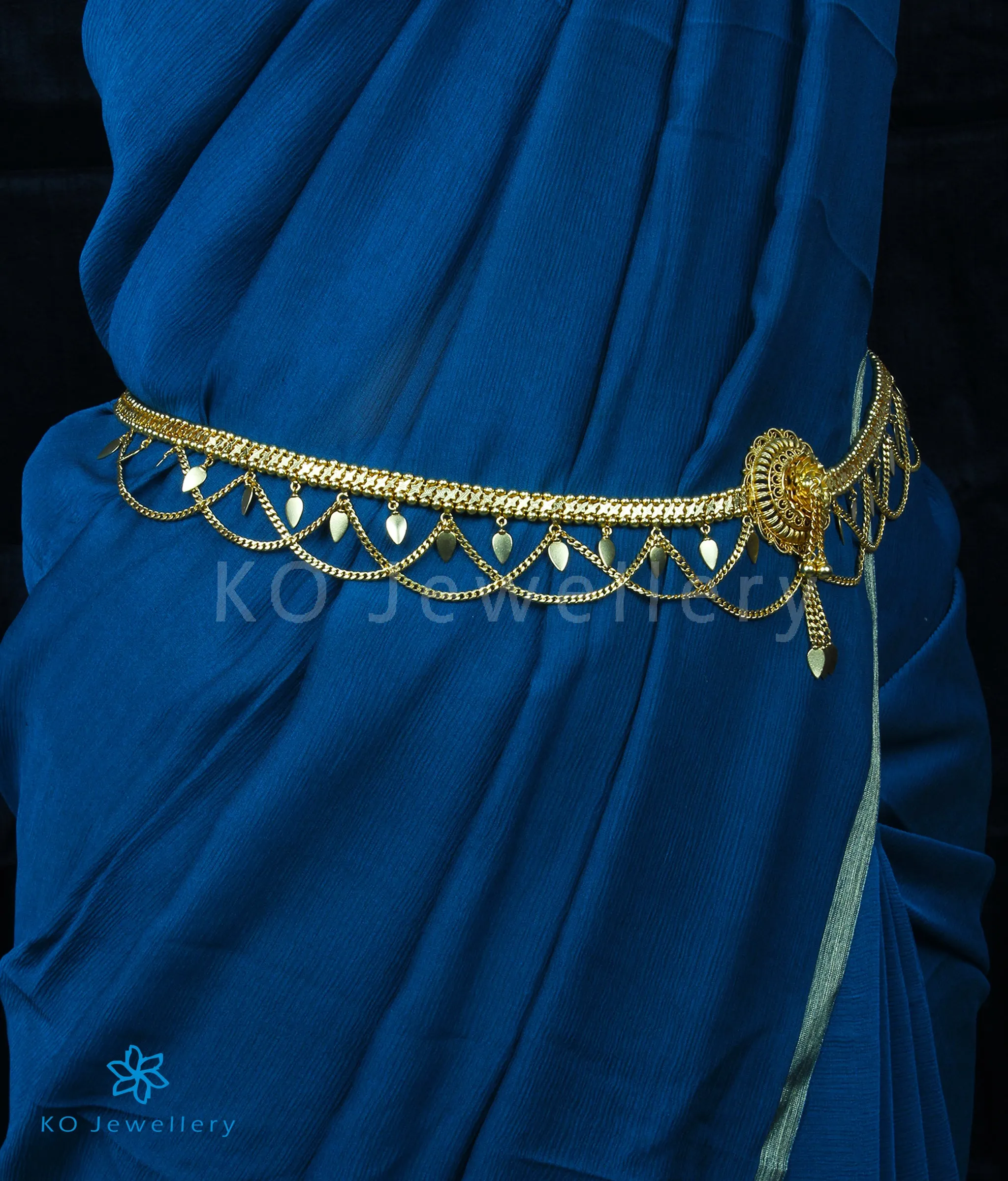 The Kritika Silver Bridal Waist-chain