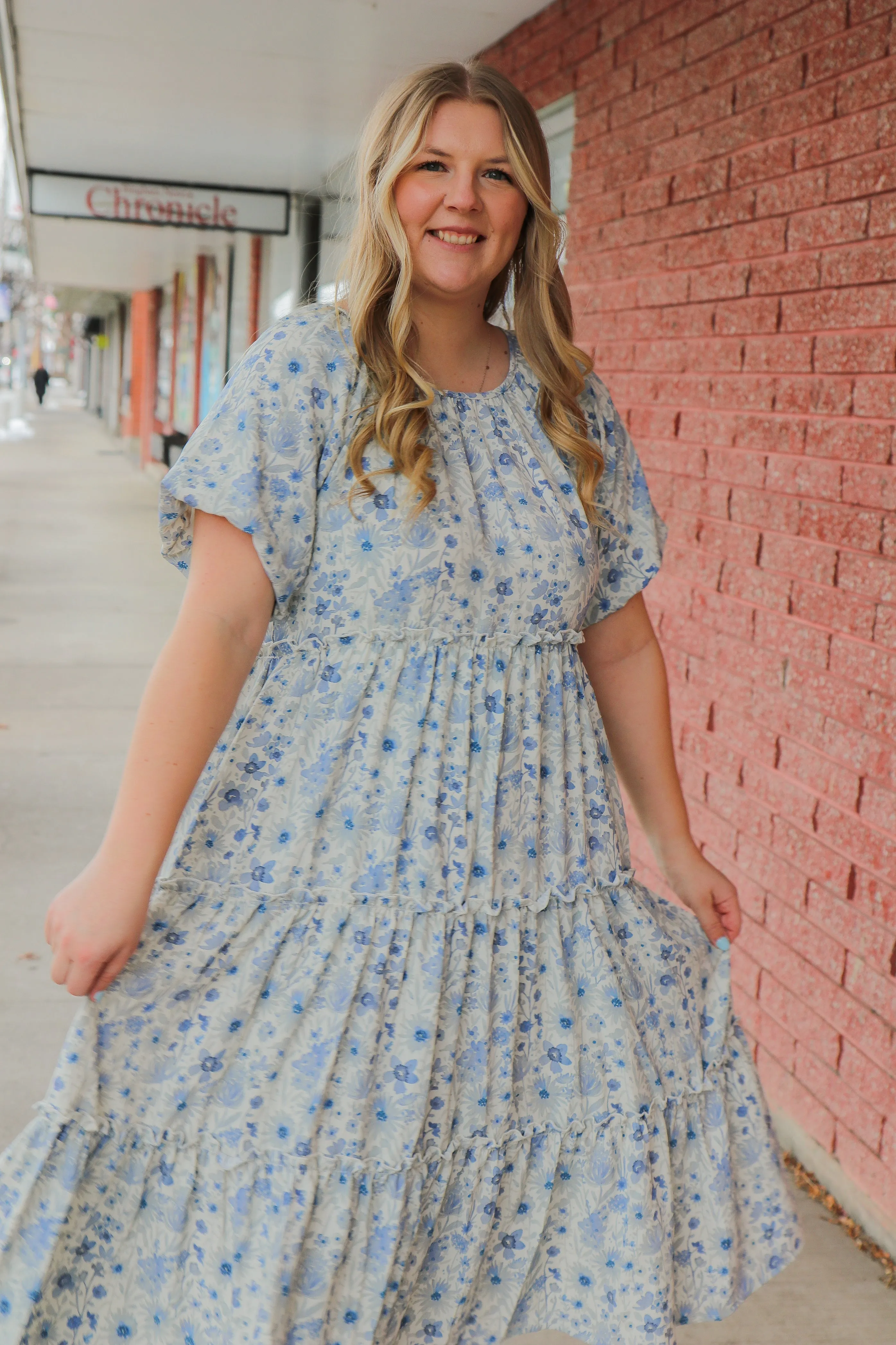 The Serena Dress in Berry Bliss