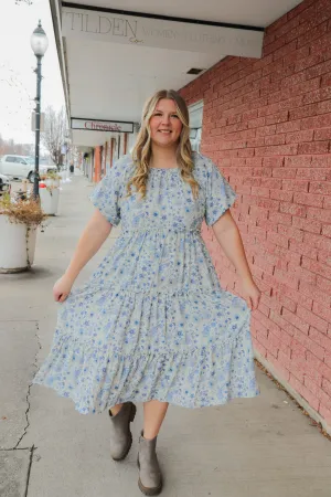 The Serena Dress in Berry Bliss