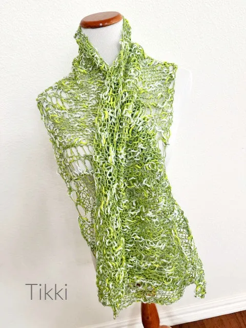 Tikki shawl pattern