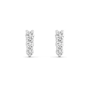 Trio Diamond Stud Earrings