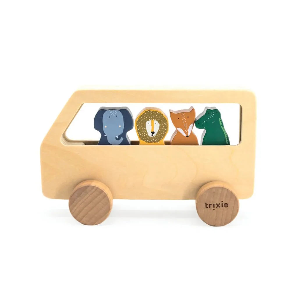 TRIXIE Wooden animal bus
