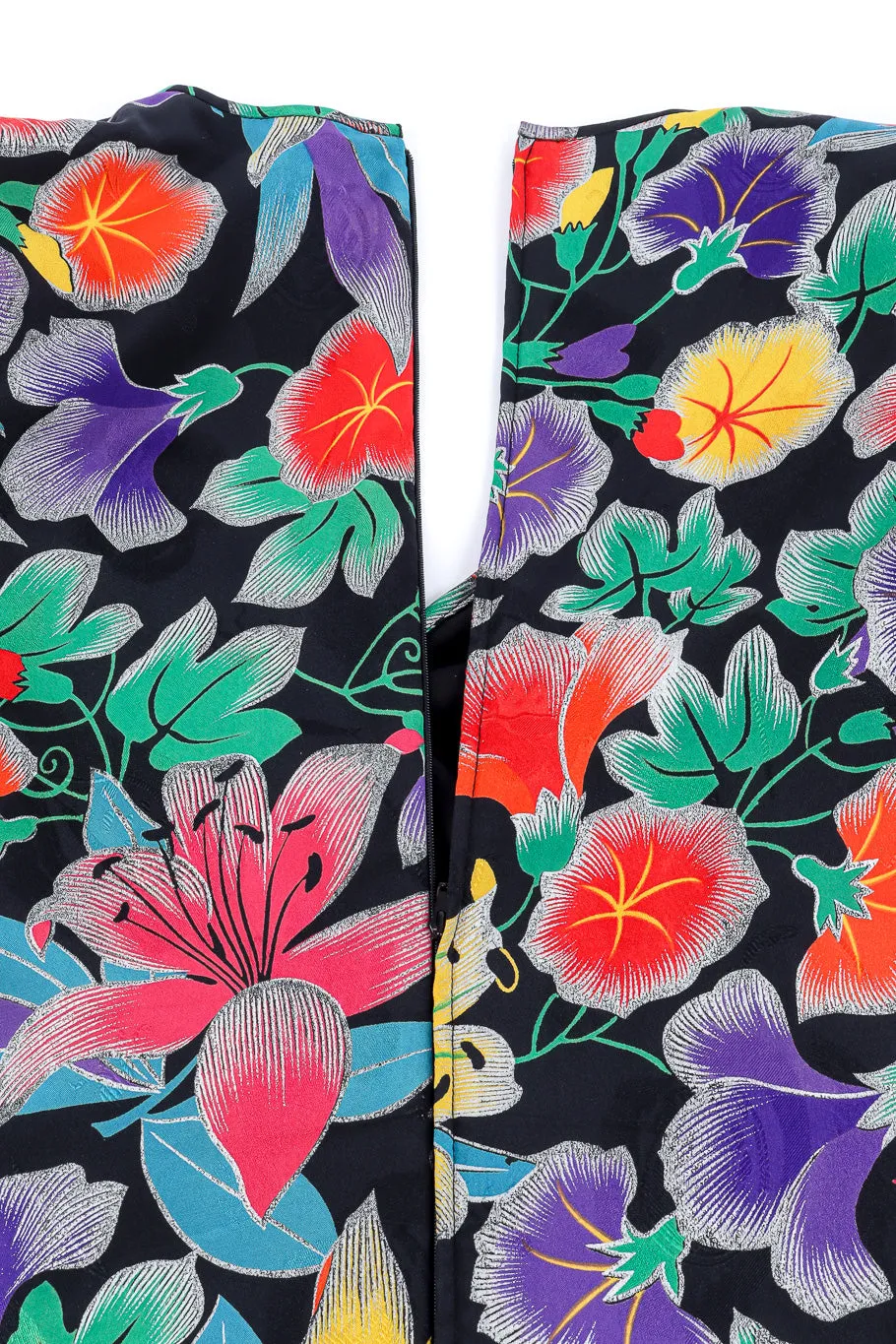 Tropical Drape Dress