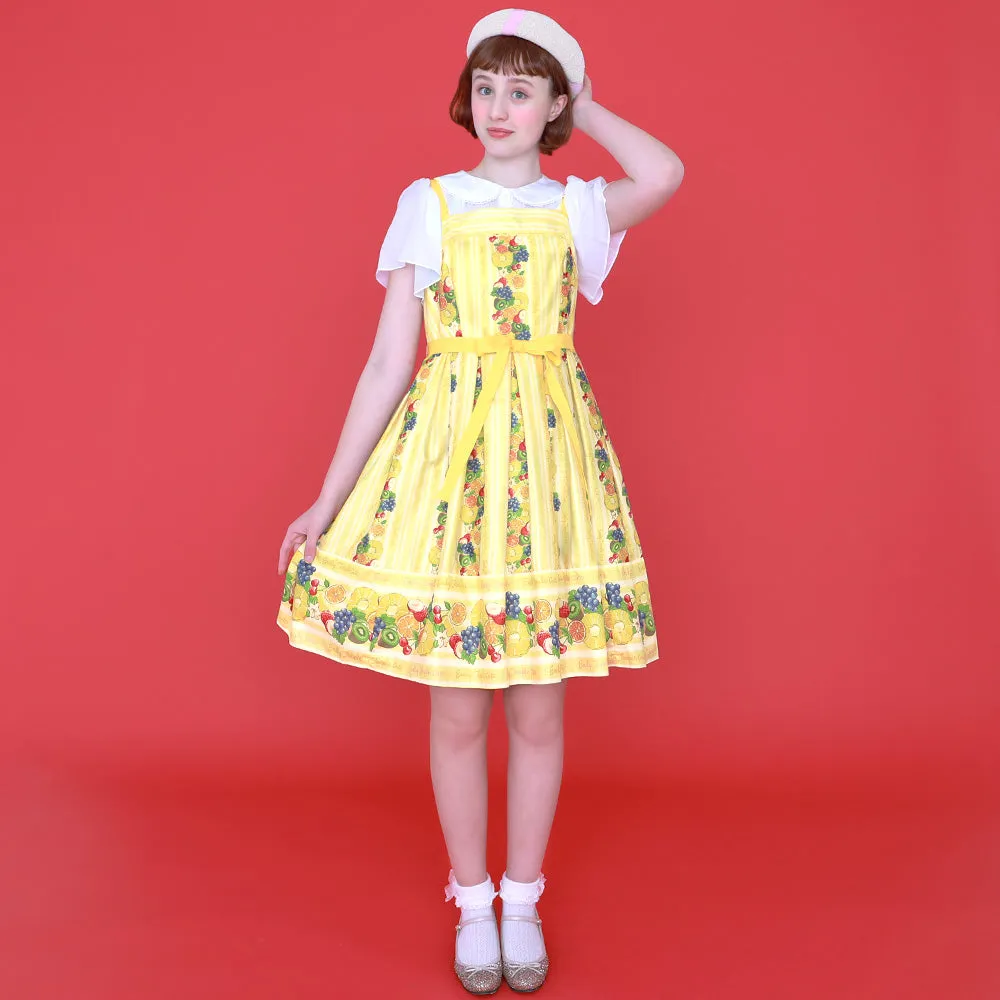 Tropical Fruits Camisole Dress