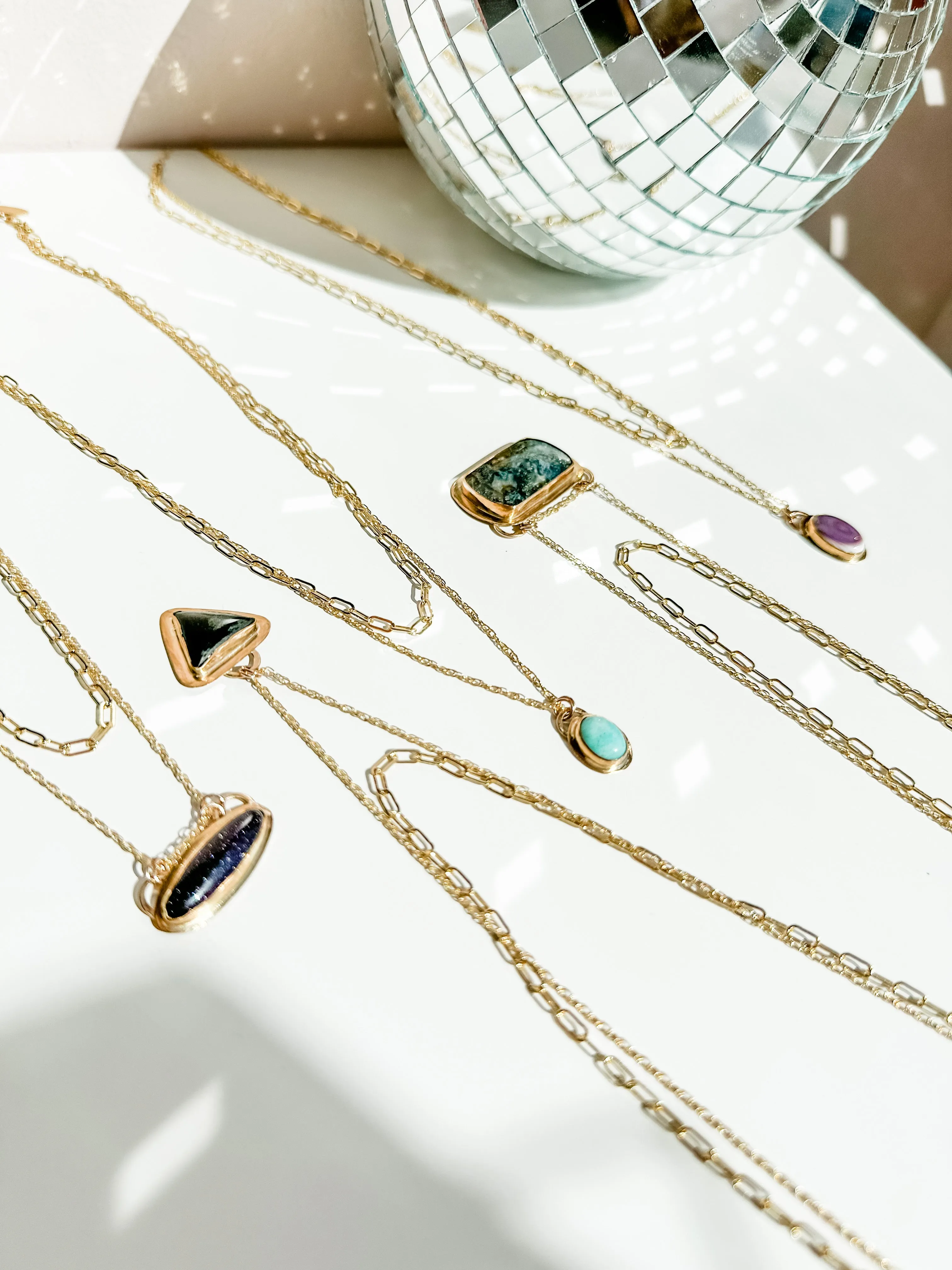 Turquoise Double Up Layering Necklace