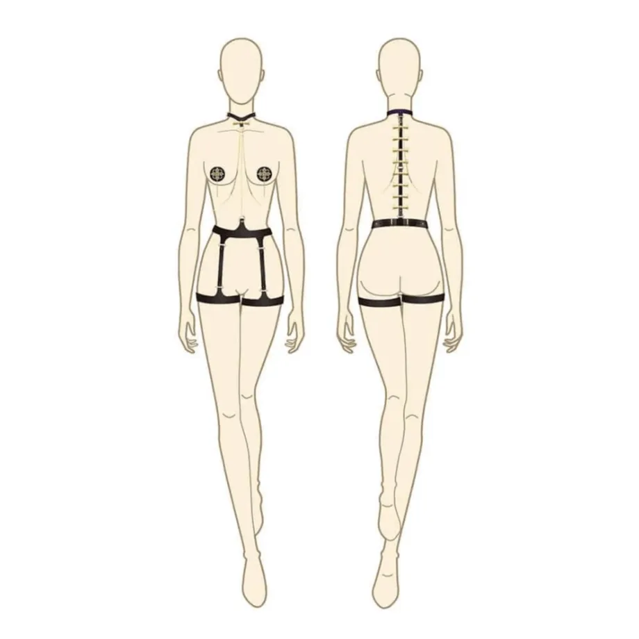UPKO Butterfly Effect 7-piece Luxury Bondage Set