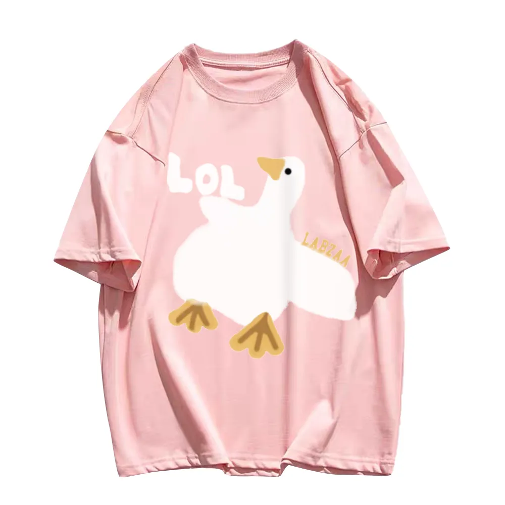 Urban Cartoon Duck Graphic T-shirt