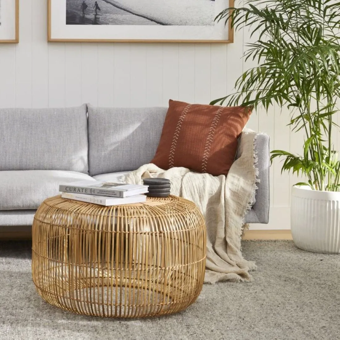 Urban Oasis Anja Square Cushion Russet