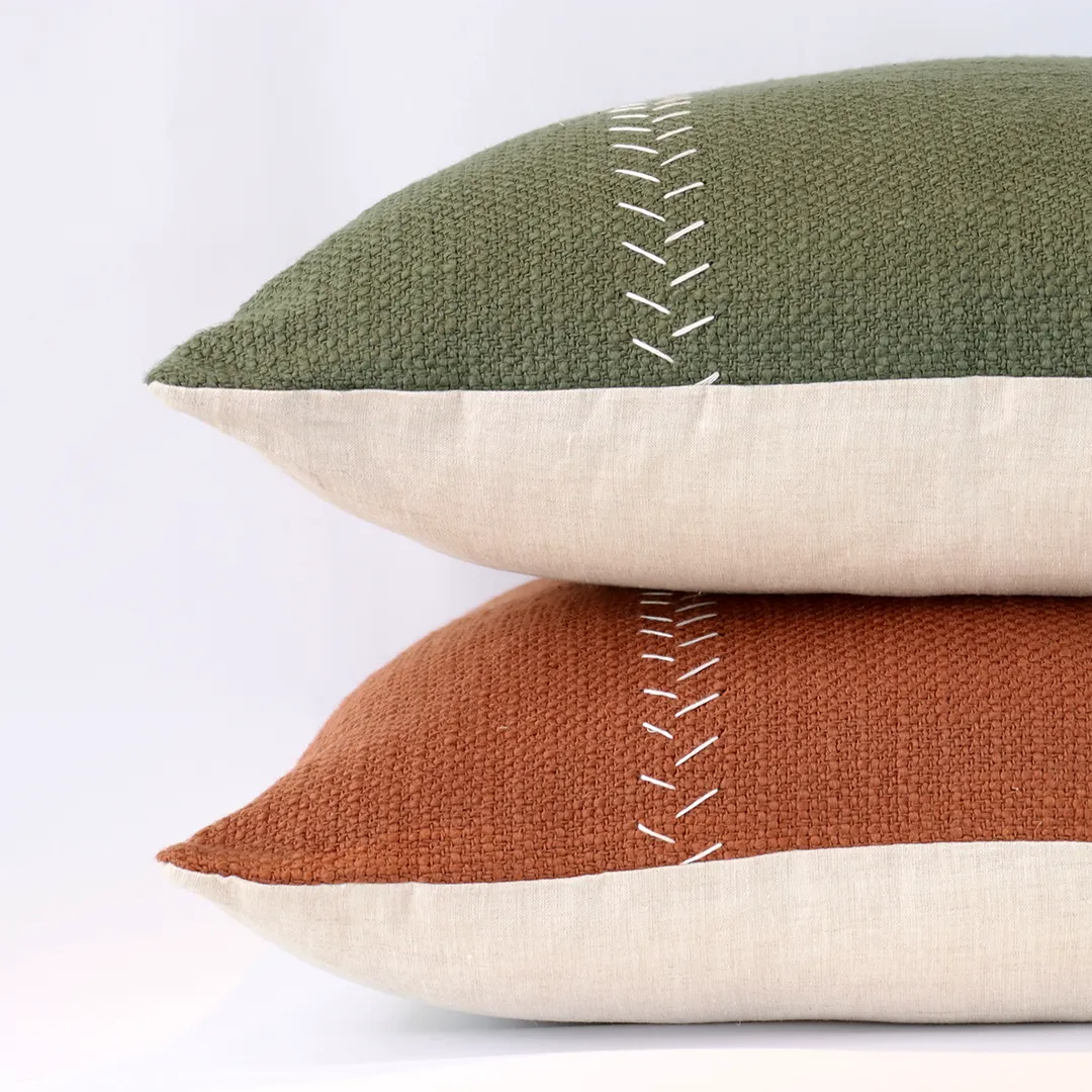 Urban Oasis Anja Square Cushion Russet