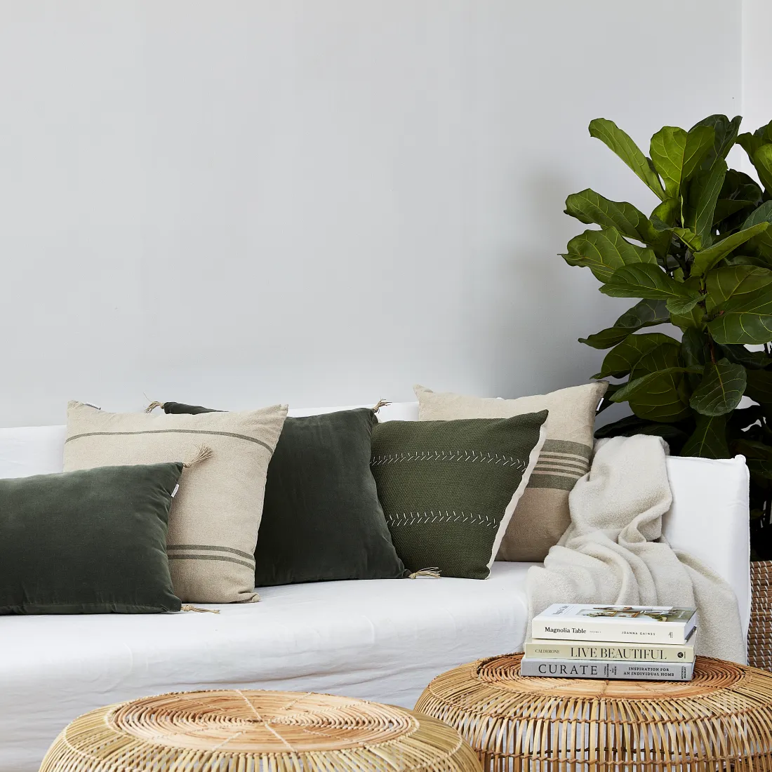 Urban Oasis Macy Square Cushion Mare