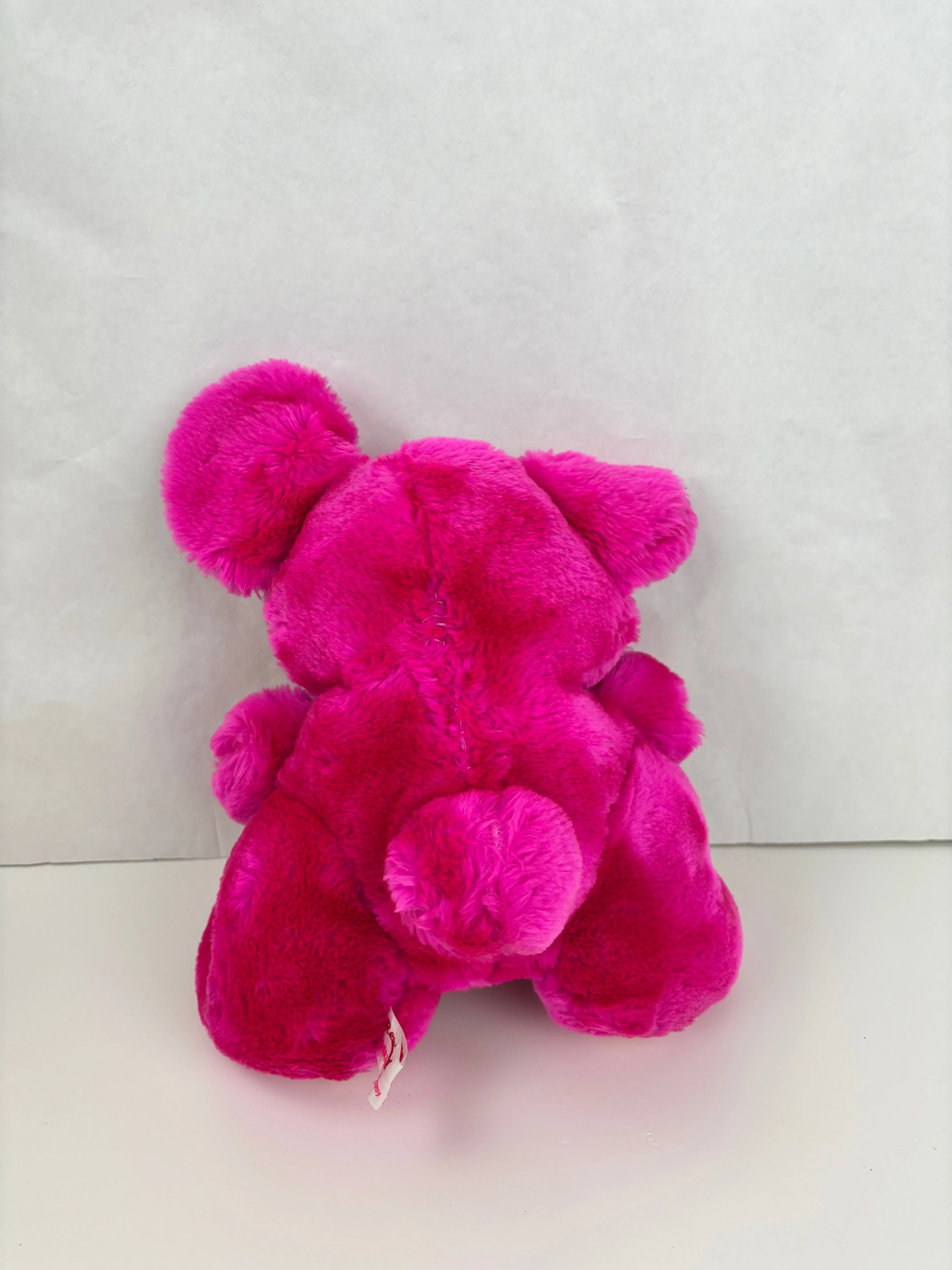 Vintage Kodak Kolorkins Plush Rewind 1989 Stuffed Animal Pink 8" Used W/ Tag