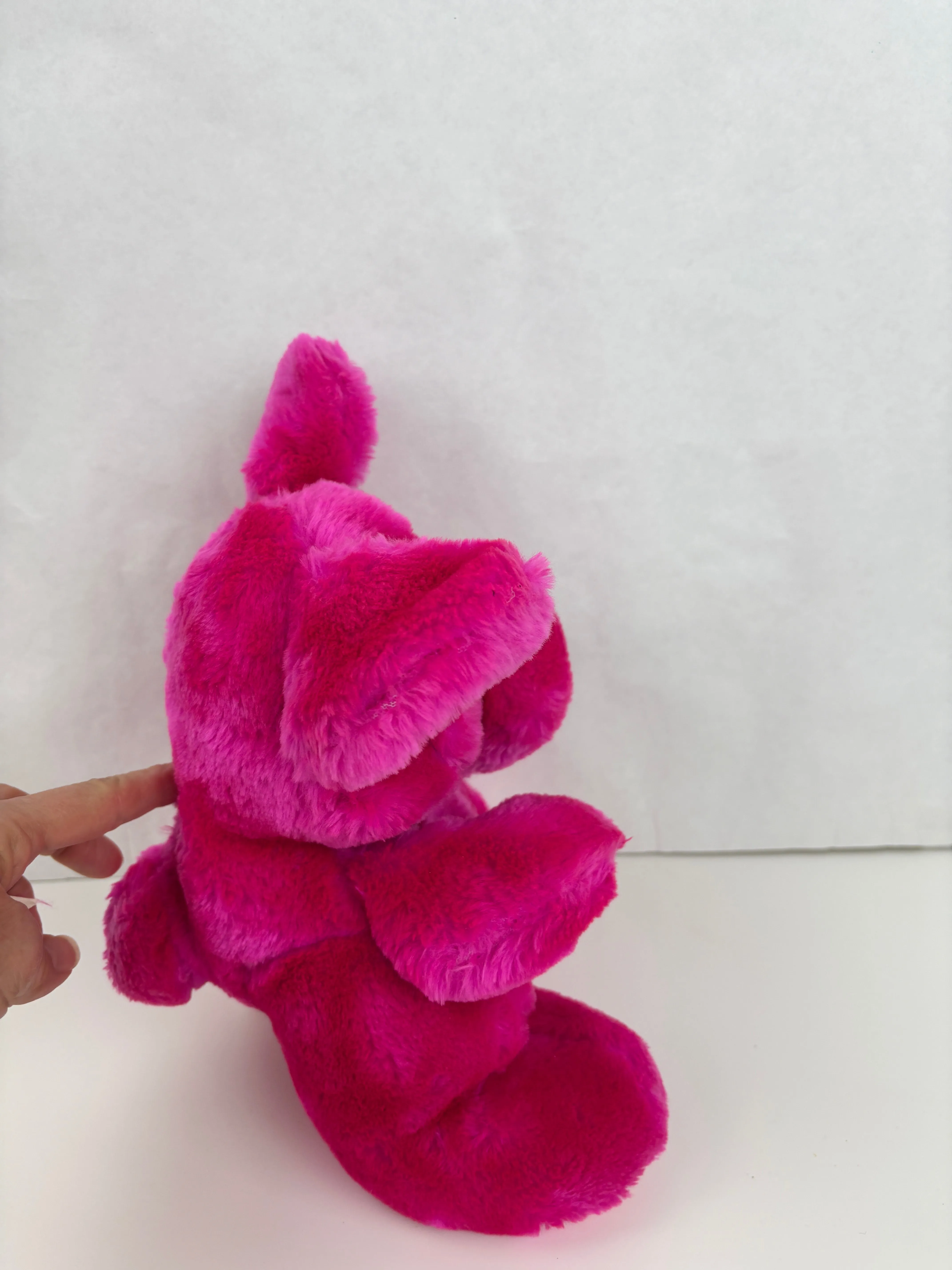 Vintage Kodak Kolorkins Plush Rewind 1989 Stuffed Animal Pink 8" Used W/ Tag