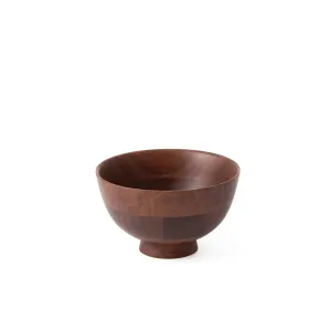 Walnut Rice Bowl - 5.9x3.5in | 15x9cm (ØxH) (138)